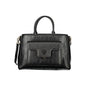 Mario Valentino Title: Black Polyurethane Women's Bag