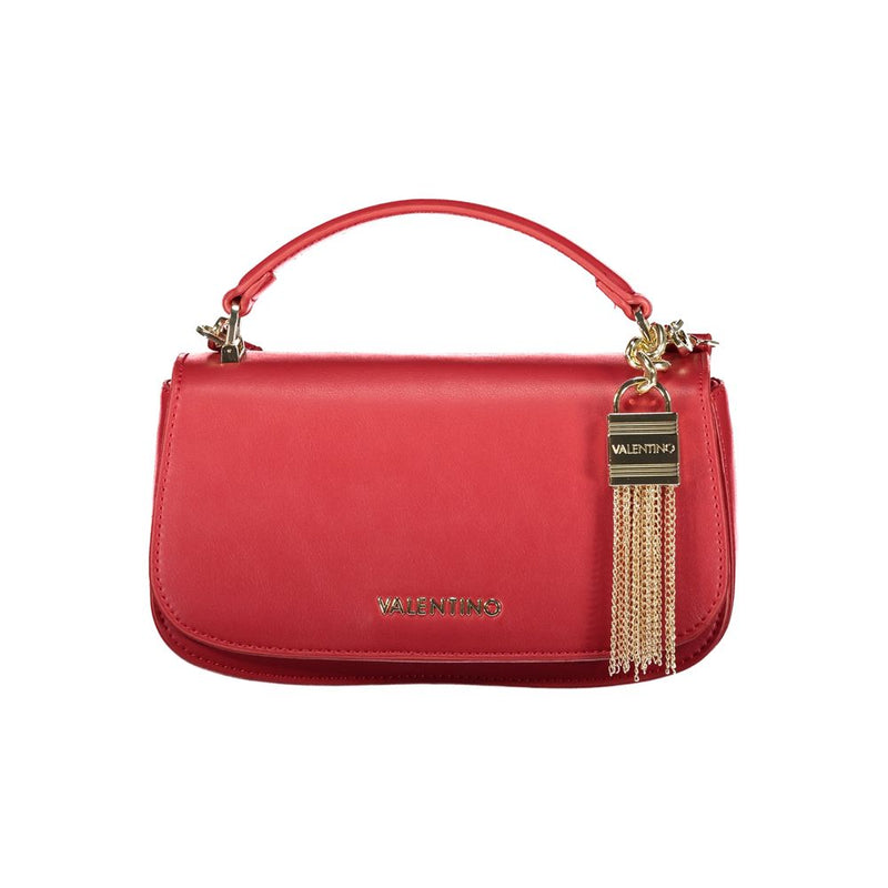 Mario Valentino Rosso Polyurethane Women's Handbag