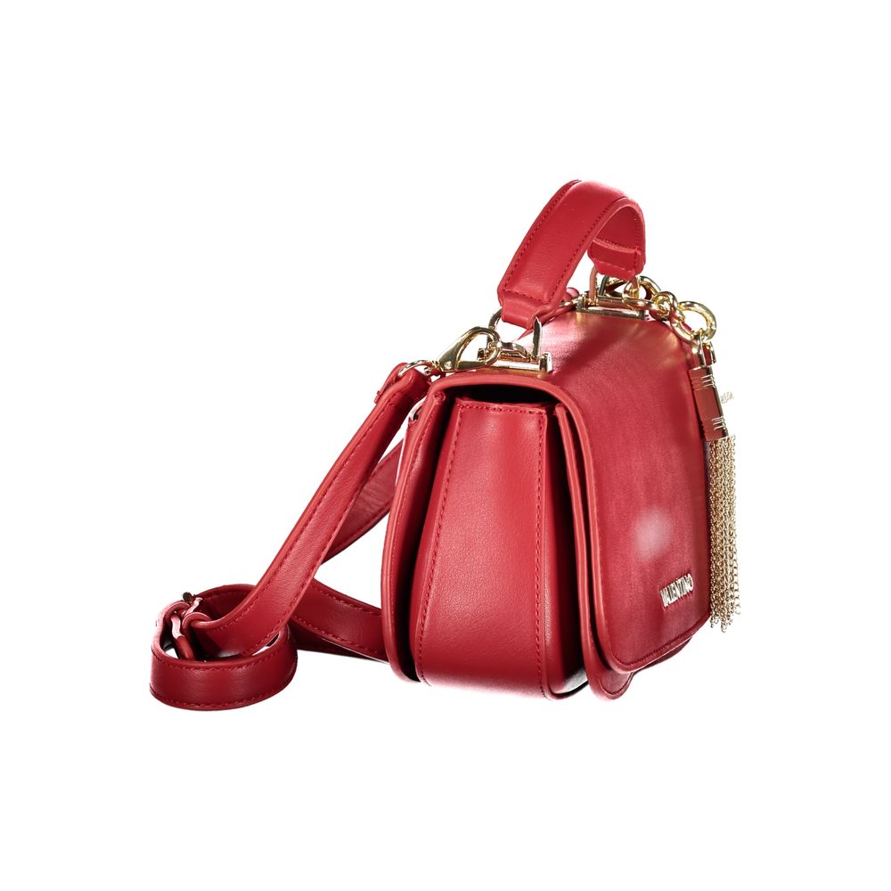 Mario Valentino Rosso Polyurethane Women's Handbag