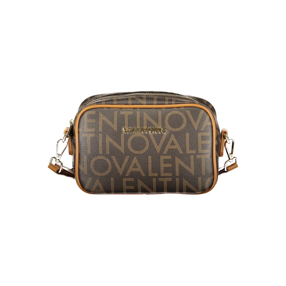 Mario Valentino Brown Polyurethane Women's Handbag