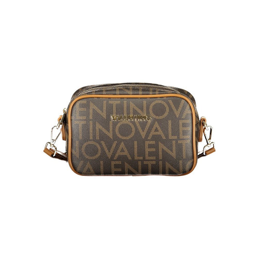Mario Valentino Brown Polyurethane Women's Handbag