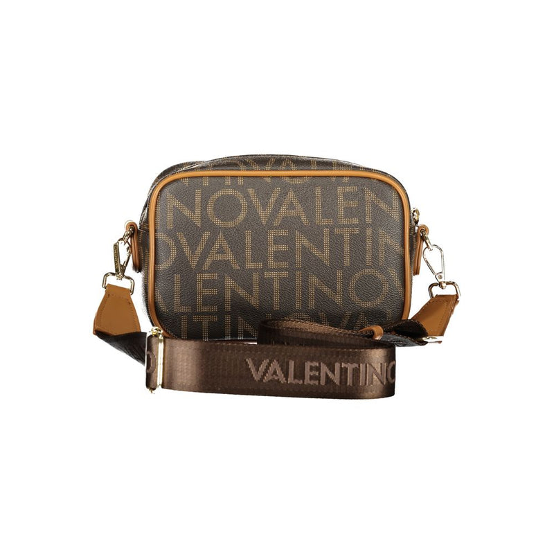 Mario Valentino Brown Polyurethane Women's Handbag