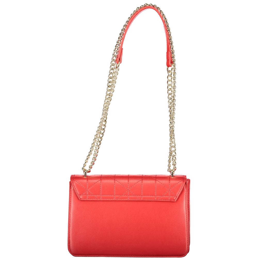 Mario Valentino Red Polyurethane Women's Handbag