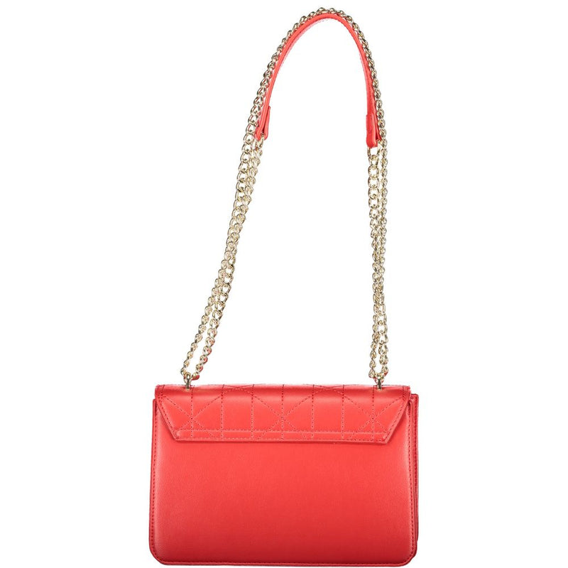 Mario Valentino Red Polyurethane Women's Handbag