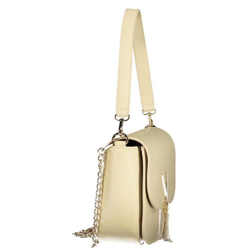 Mario Valentino Beige Polyurethane Women's Handbag