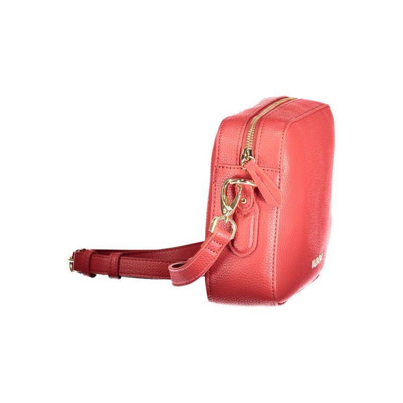 Mario Valentino Red Polyethylene Handbag - Stylish and Versatile