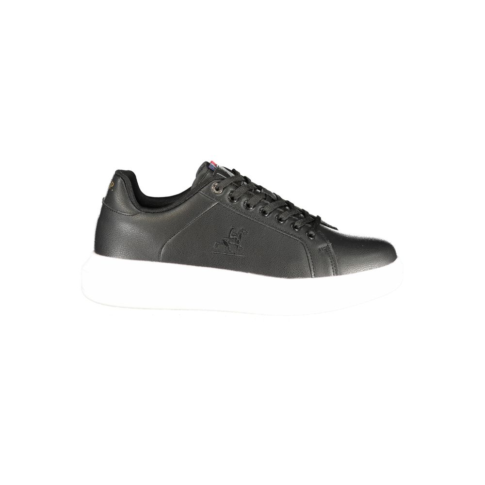 U.S. Grand Black Polyurethane Men's Sneaker - Stylish Comfort