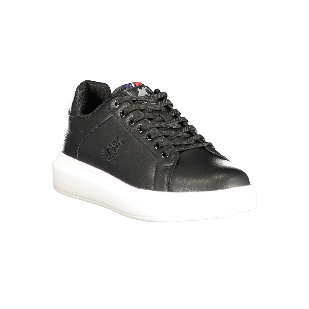 U.S. Grand Black Polyurethane Men's Sneaker - Stylish Comfort