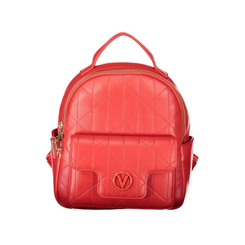 Mario Valentino Red Polyethylene Backpack for Women