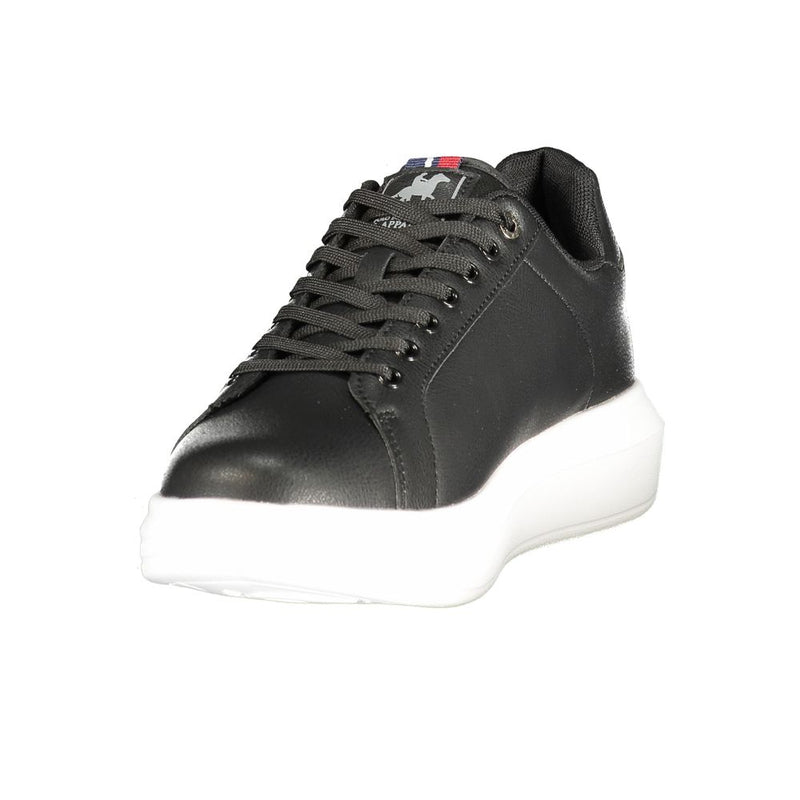 U.S. Grand Black Polyurethane Men's Sneaker - Stylish Comfort