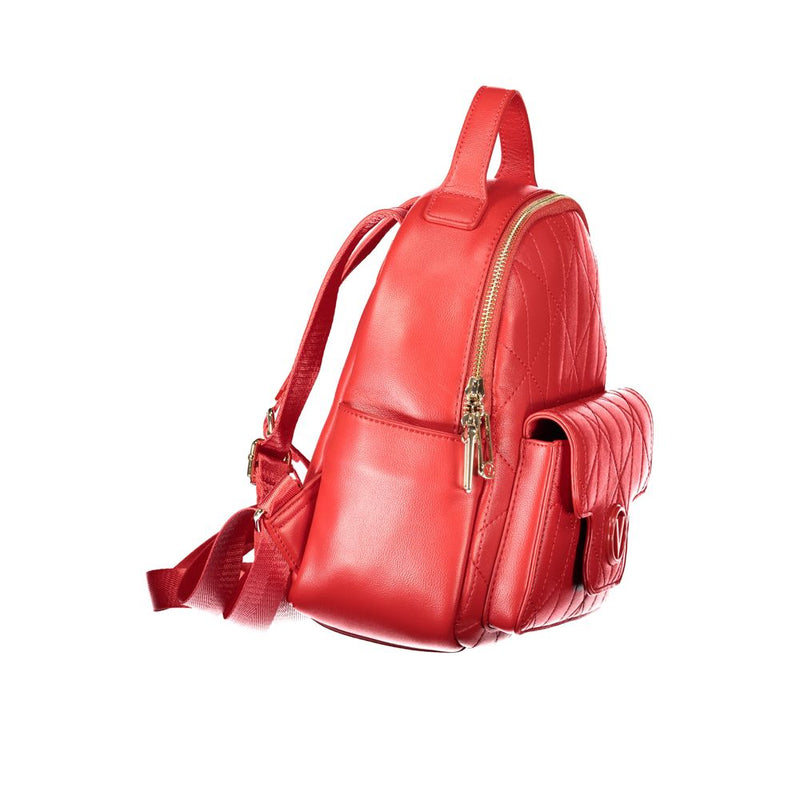 Mario Valentino Red Polyethylene Backpack for Women