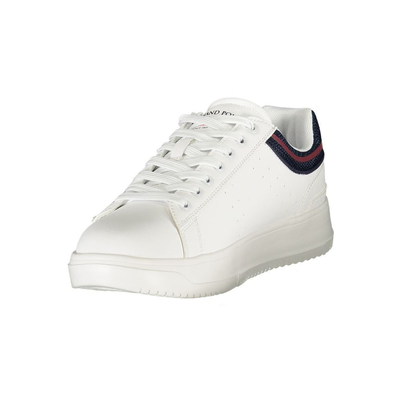 U.S. Grand White Polyurethane Men's Sneaker - Trendy Athletic Footwear