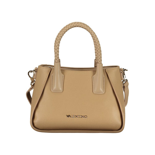 Mario Valentino Beige Polyurethane Handbag for Women