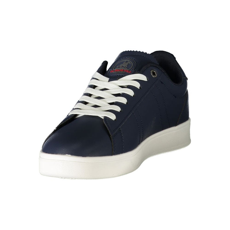 U.S. Grand Blue Polyurethane Men's Sneaker - Trendy Sports Shoe