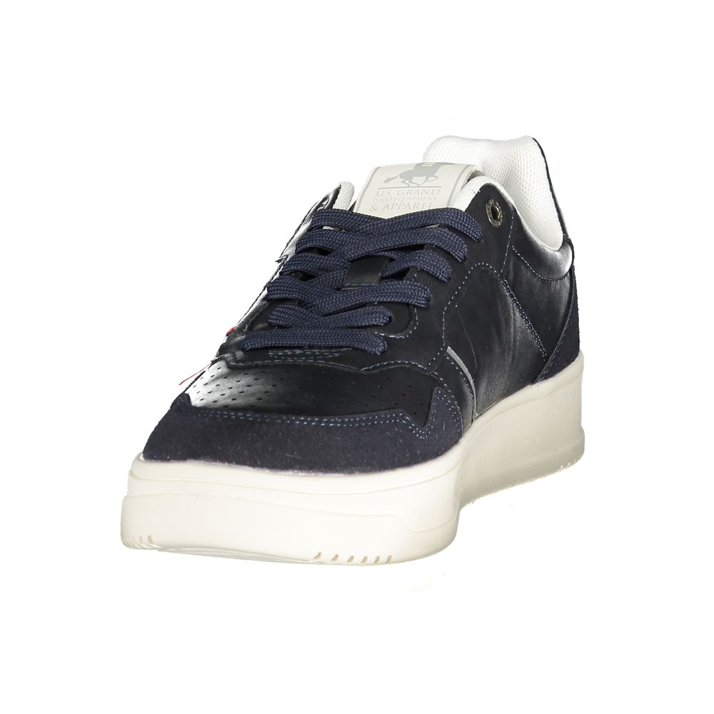 U.S. Grand Blue Polyester Men's Sneaker - Stylish & Comfortable