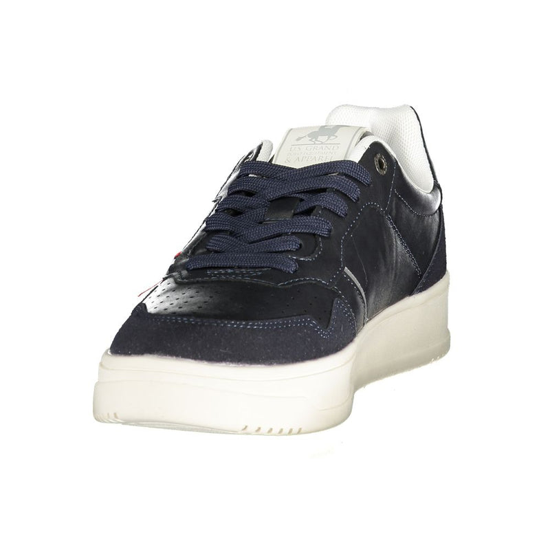 U.S. Grand Blue Polyester Men's Sneaker - Stylish & Comfortable
