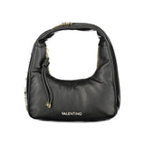 Mario Valentino Black Polyurethane Women's Shoulder Bag
