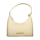 Mario Valentino Beige Handbag with Adjustable Strap