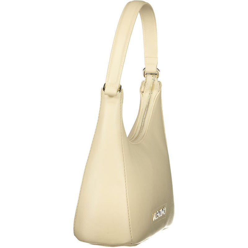 Mario Valentino Beige Handbag with Adjustable Strap