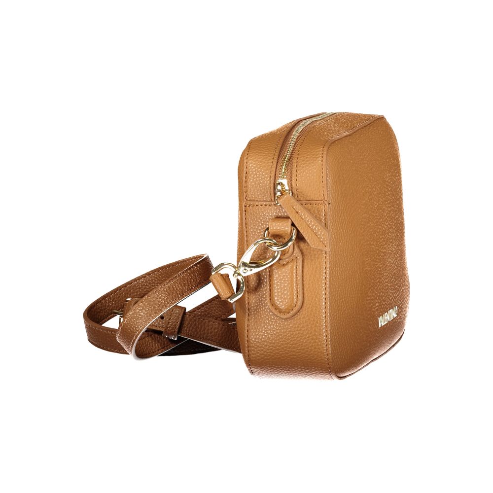 Mario Valentino Brown Polyurethane Women's Handbag