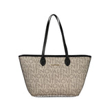 Mario Valentino Beige Poliuretano Women's Shoulder Bag