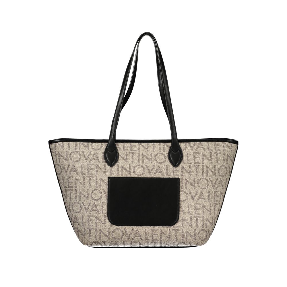 Mario Valentino Beige Poliuretano Women's Shoulder Bag