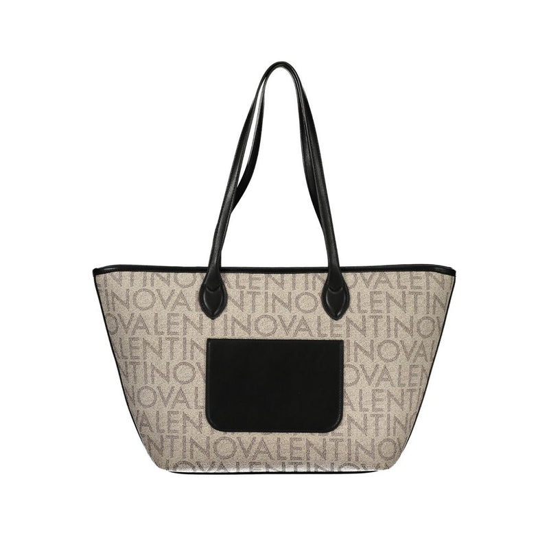 Mario Valentino Beige Poliuretano Women's Shoulder Bag