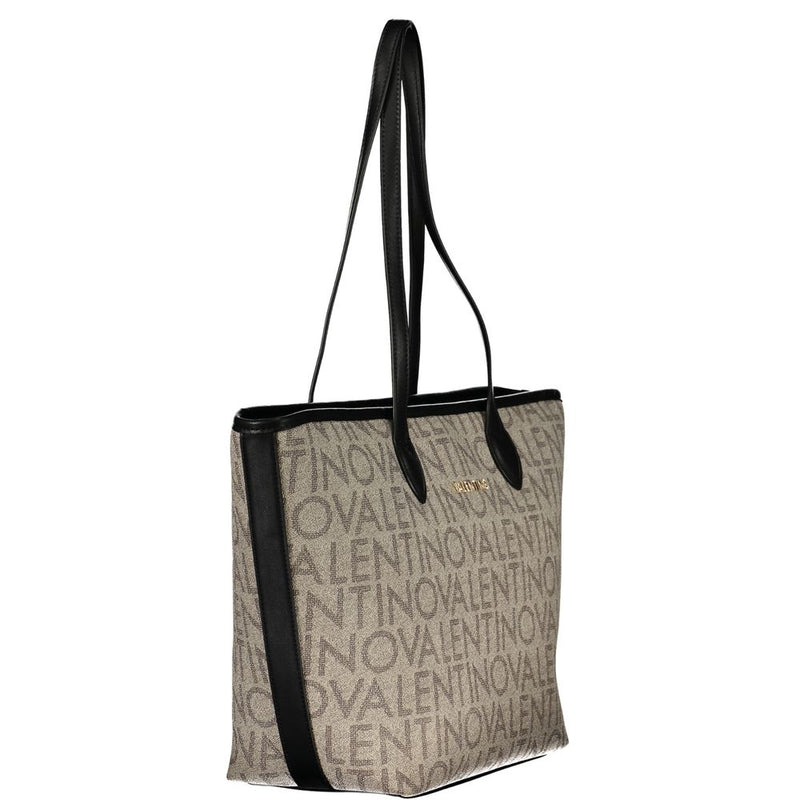 Mario Valentino Beige Poliuretano Women's Shoulder Bag