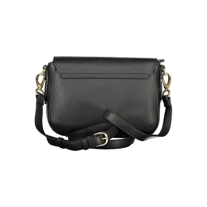 Mario Valentino Sac à main en polyuréthane noir pour femmes