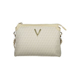 Mario Valentino Beige Handbag with Adjustable Strap