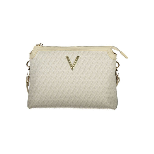 Mario Valentino Beige Handbag with Adjustable Strap