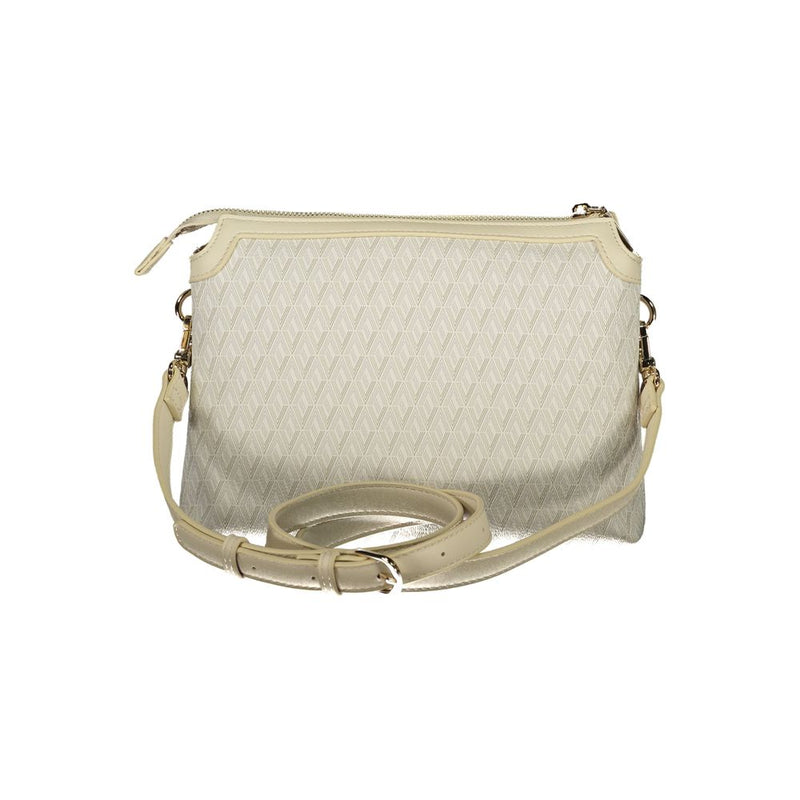 Mario Valentino Beige Handbag with Adjustable Strap