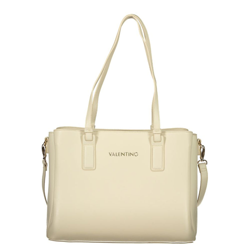 Mario Valentino Beige Polyurethane Women's Bag