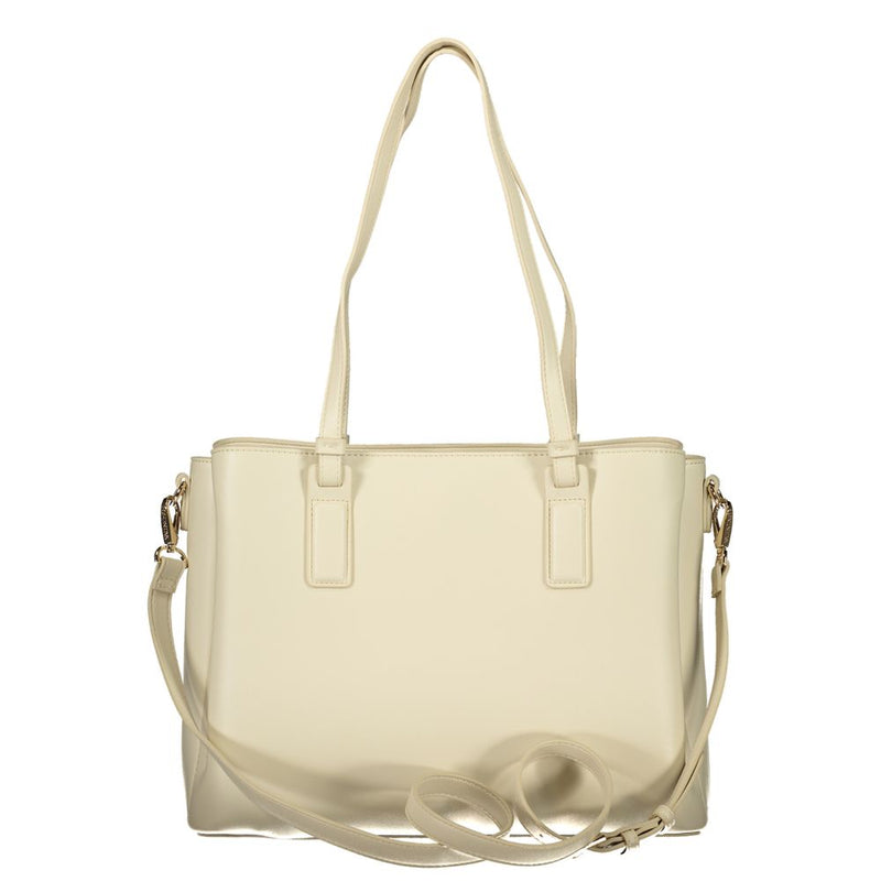 Mario Valentino Beige Polyurethane Women's Bag