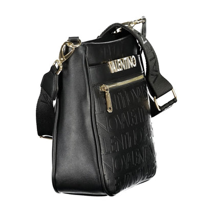 Mario Valentino Black Polyurethane Women's Bag