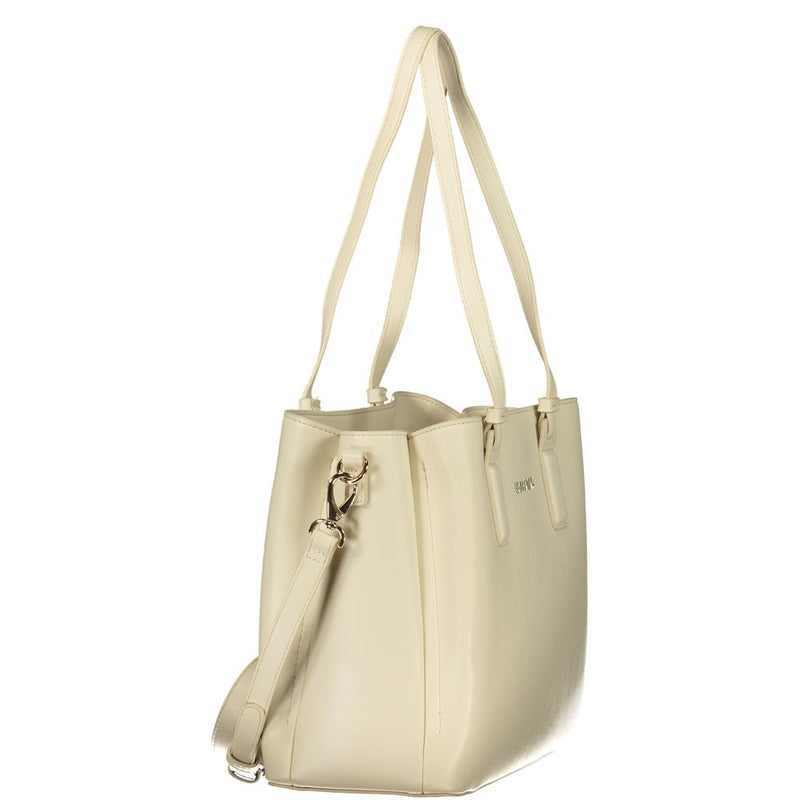 Mario Valentino Beige Polyurethane Women's Bag