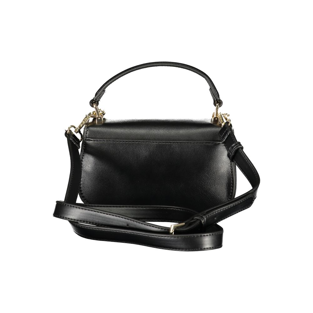Mario Valentino Black Polyurethane Women's Handbag