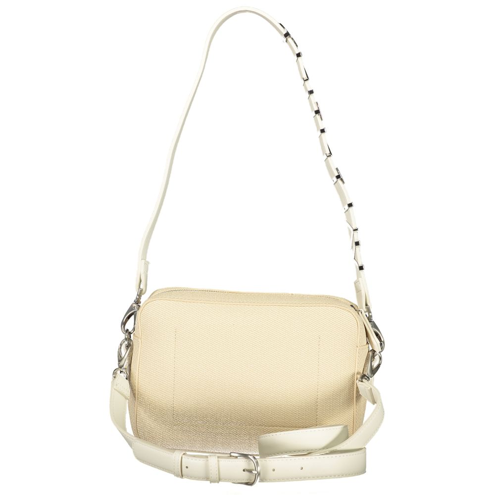 Mario Valentino Beige Polyurethane Women's Handbag