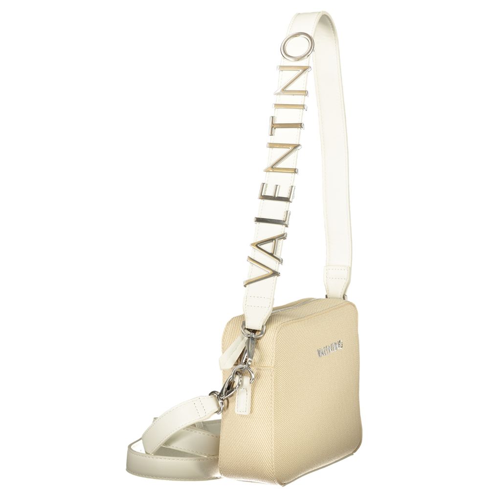 Mario Valentino Beige Polyurethane Women's Handbag