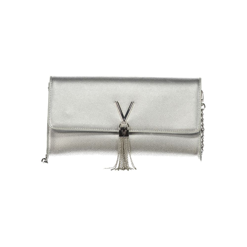 Mario Valentino Silver Polyurethane Handbag for Women