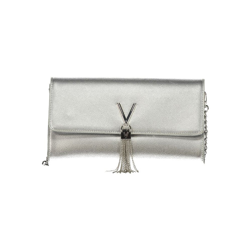 Mario Valentino Silver Polyurethane Handbag for Women