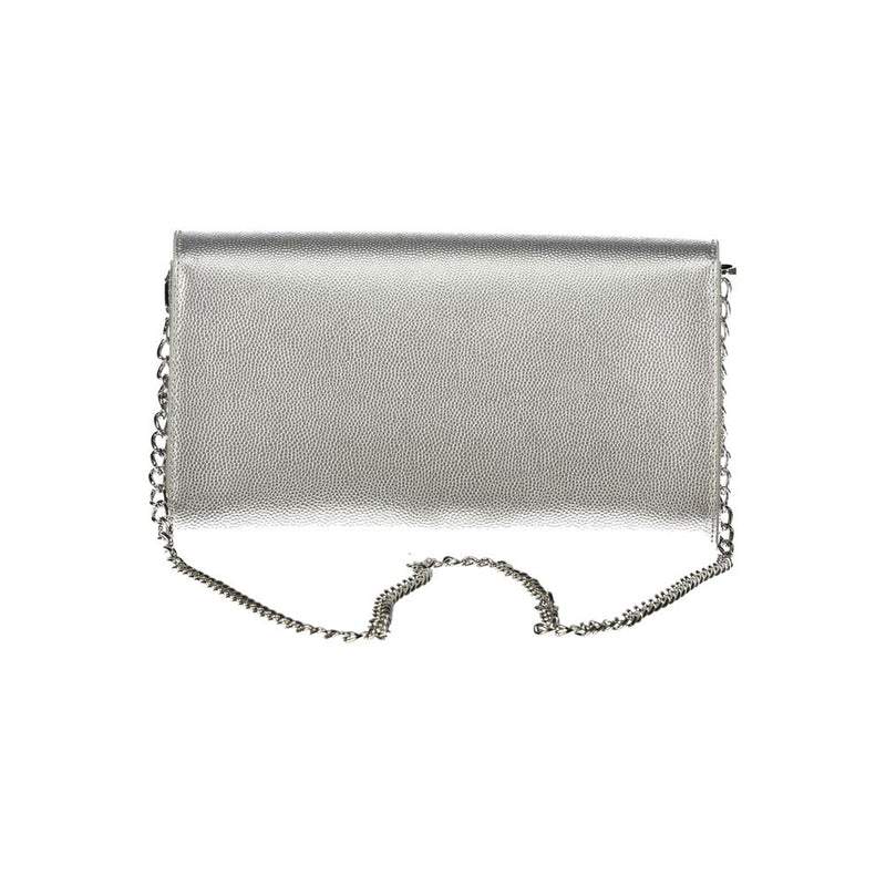 Mario Valentino Silver Polyurethane Handbag for Women