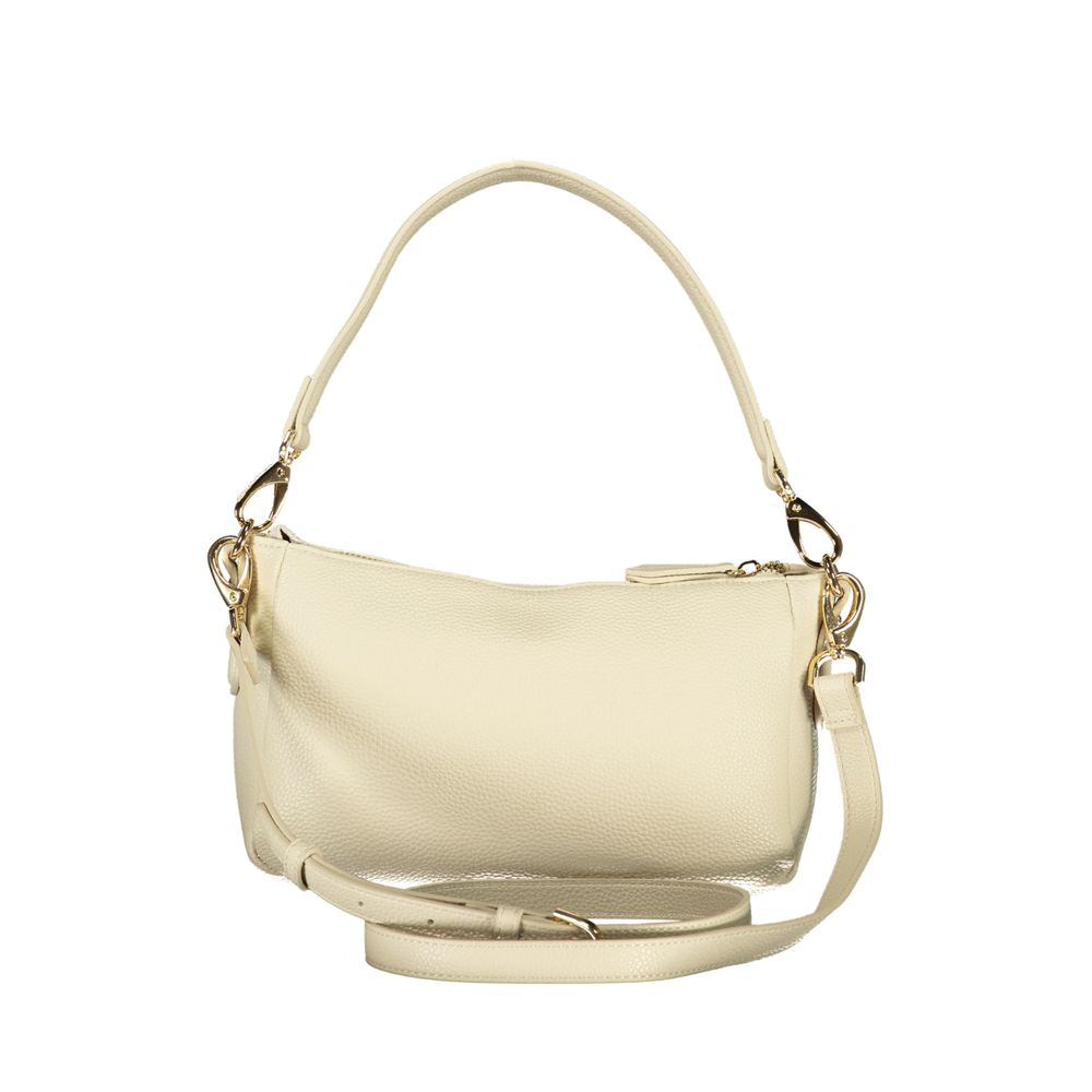Mario Valentino Beige Polyethylene Handbag - Stylish & Versatile