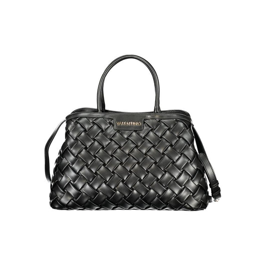 Mario Valentino Black Polyurethane Women's Handbag