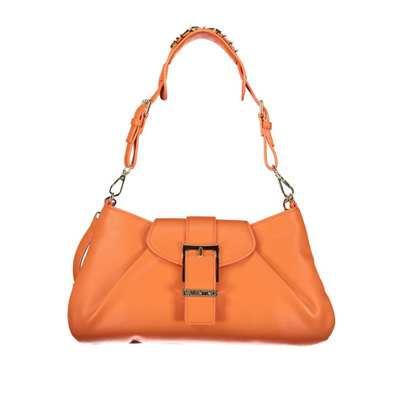 Mario Valentino Orange Polyurethane Women's Handbag