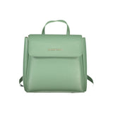 Mario Valentino Green Polyethylene Backpack - Stylish & Functional