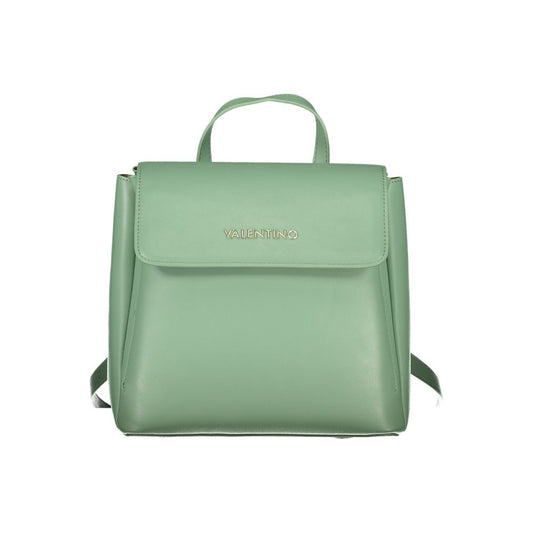 Mario Valentino Green Polyethylene Backpack - Stylish & Functional