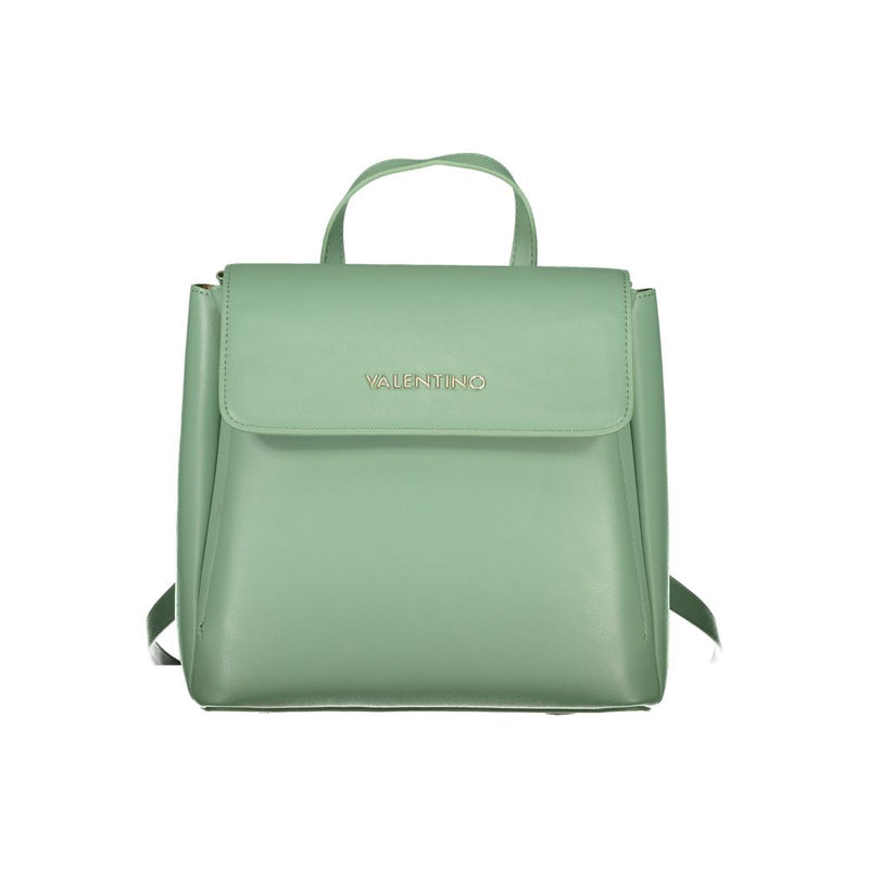 Mario Valentino Green Polyethylene Backpack - Stylish & Functional