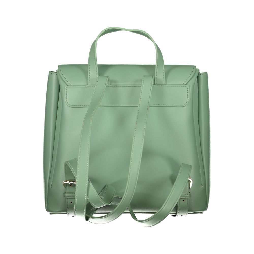 Mario Valentino Green Polyethylene Backpack - Stylish & Functional