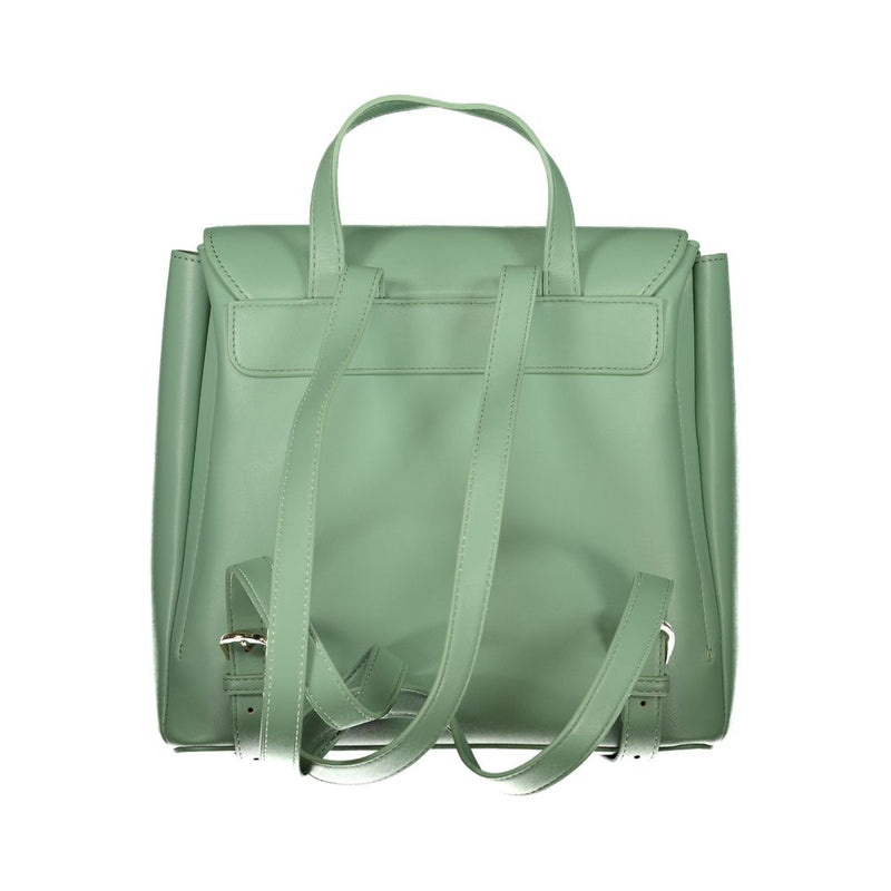 Mario Valentino Green Polyethylene Backpack - Stylish & Functional